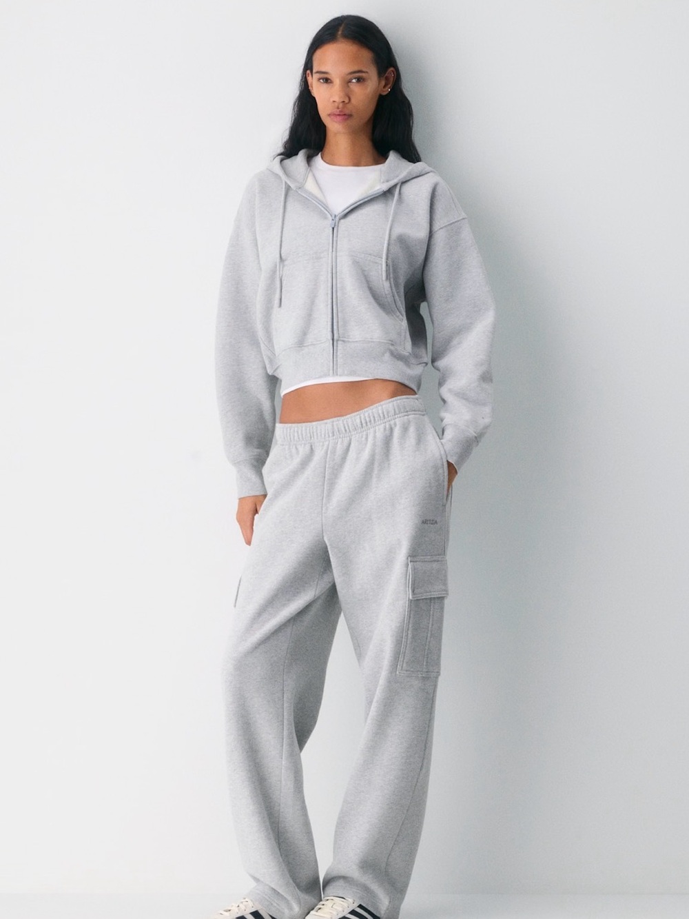 Cozy Sweatfleece Boyfriend Boxy Zip Hoodie